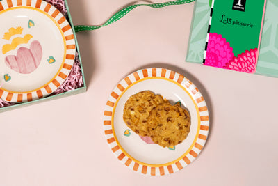 Le15 Cookie Box of 2 X Freedom Tree Gypsy Rose Plates Set of 2