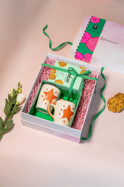 Le15 Cookie Box X Freedom Tree Coffee Mug Set of 2