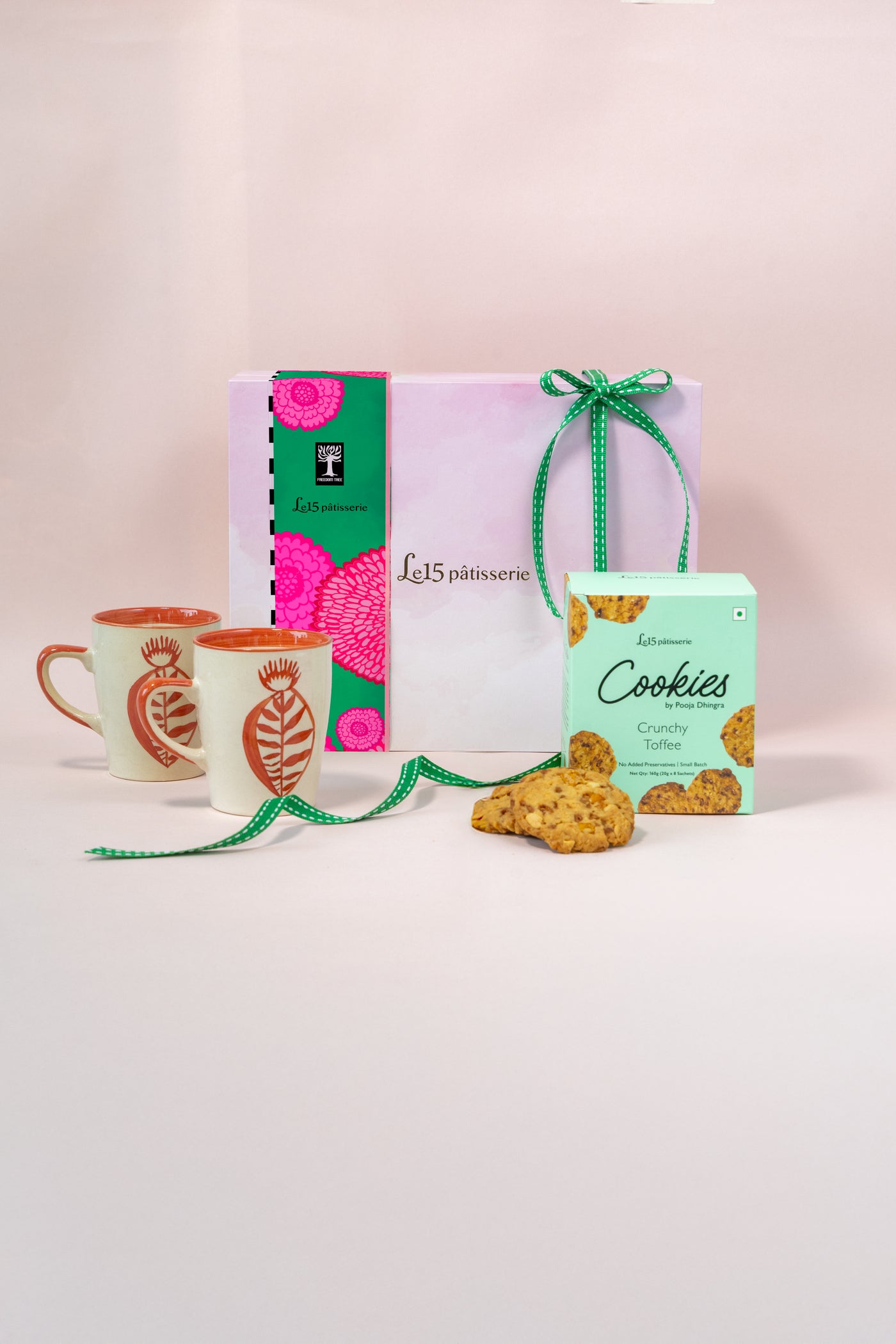 Le15 Cookie Box X Freedom Tree Coffee Mug Set of 2