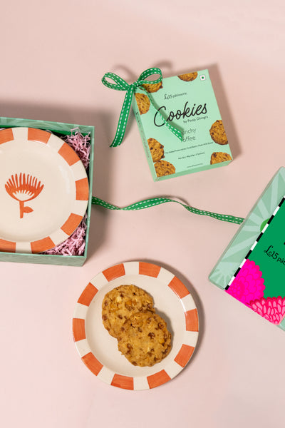 Le15 Cookie Box of 2 X Freedom Tree Plates Set of 2