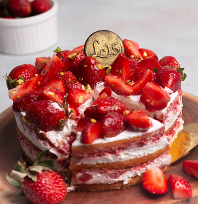 Strawberry Cream Cake