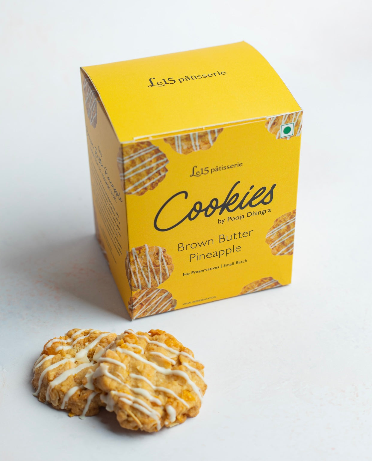 Brown Butter Pineapple Cookie Box